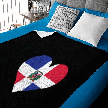 Discover I Love The Dominican Republic Baby Blankets