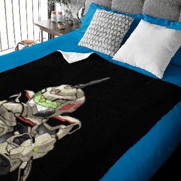 Discover Macross Doraemon 02 Baby Blankets