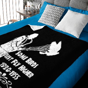 Discover Bird Miles Davis Baby Blankets