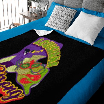 Discover Louisiana Baby Blankets