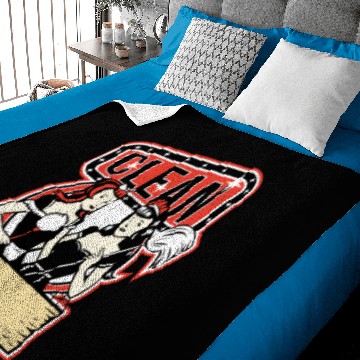 Discover Twin Cleaner Maid Retro Baby Blankets