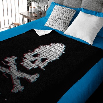 Discover Game over loading 3d glitch Baby Blankets
