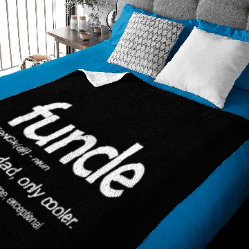 Discover Funcle Definition Funny Gift For Uncle Baby Blankets