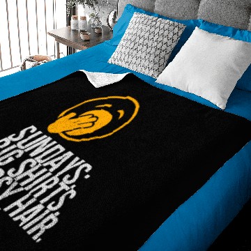 Discover Sundays: Oversized Baby Blankets. Messy Hair. Coffee.