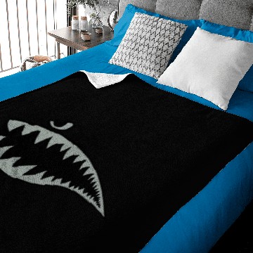 Discover shark teeth Baby Blankets