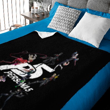 Discover Persona 5 Characters Baby Blankets