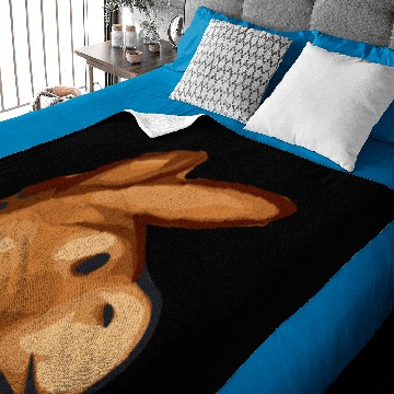 Discover donkey mule esel73 Baby Blankets