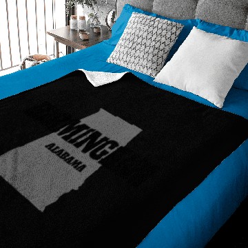 Discover Albm BIRMINGHAM US STATE EDITION Baby Blankets