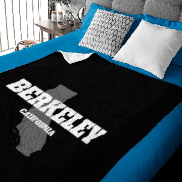 Discover CALIFORNIA BERKELEY US STATE EDITION Baby Blankets