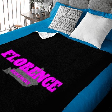 Discover KENTUCKY FLORENCE US STATE EDITION PINK Baby Blankets