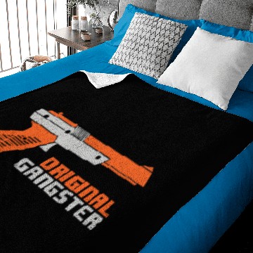 Discover Original Gangster Baby Blankets