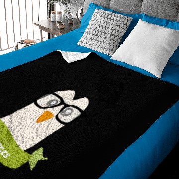 Discover Penguin nerd from Los Angeles Swkicm Baby Blankets
