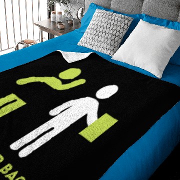 Discover Funny - I got your back Baby Blankets