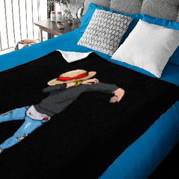 Discover Luffy Straw Hat Baby Blankets