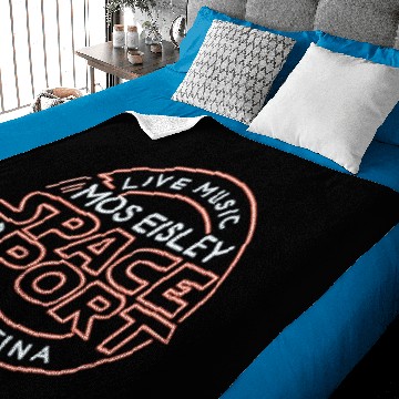 Discover Mos Eisley Space Port vectorized Baby Blankets
