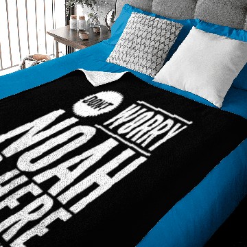 Discover Don't worry Noah is here Baby Blankets