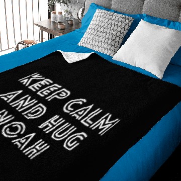 Discover Keep Calm and hug Noah Baby Blankets