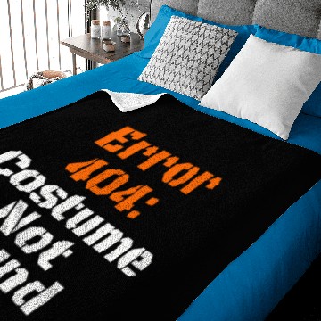 Discover Error 404 Costume Not Found Baby Blankets