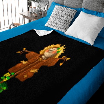 Discover Fun cartoon scarecrow bugaboo vector cool image Baby Blankets