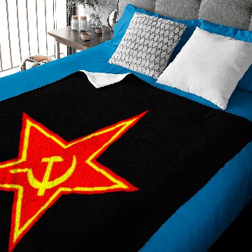 Discover Soviet - star hammer Baby Blankets
