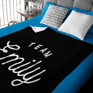 Discover Team Emily Baby Blankets