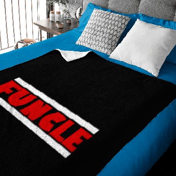 Discover Funcle funny unlce Baby Blankets