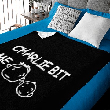 Discover CHARLIE BIT ME Baby Blankets 2XL funny youtube nerdy gee