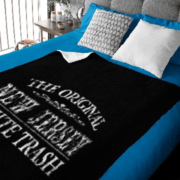 Discover Funny Redneck New Jersey White Trash Baby Blankets