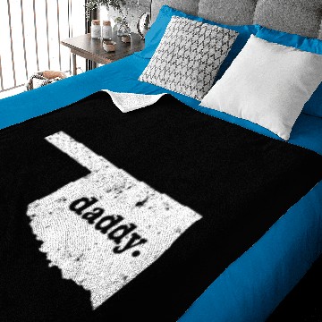 Discover Funny Daddy Oklahoma Daddy To Be Baby Blankets