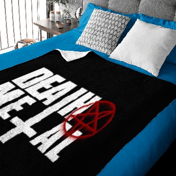 Discover Death metal! Baby Blankets