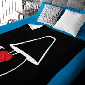 Discover I LOVE LAMP Baby Blankets