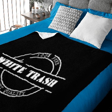 Discover White Trash Baby Blankets