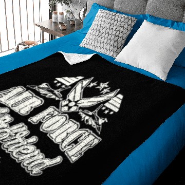 Discover Air Force Girlfriend Baby Blankets