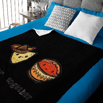 Discover better together tacos Baby Blankets