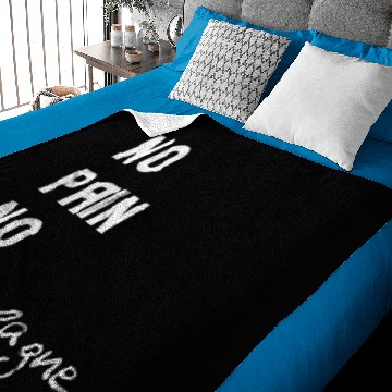 Discover No Pain No Champagne Baby Blankets