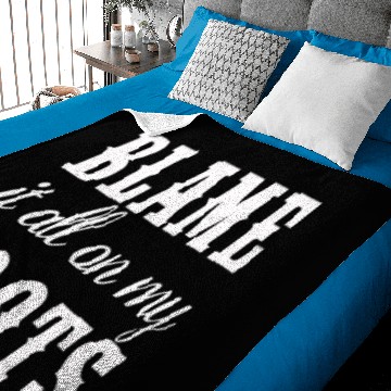 Discover Blame It All On My Roots Baby Blankets