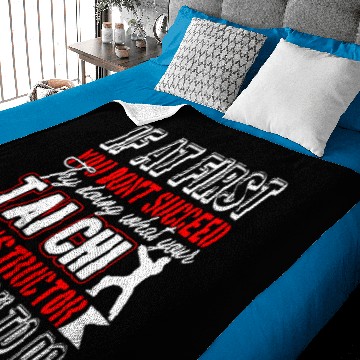 Discover Tai Chi Instructor Baby Blankets