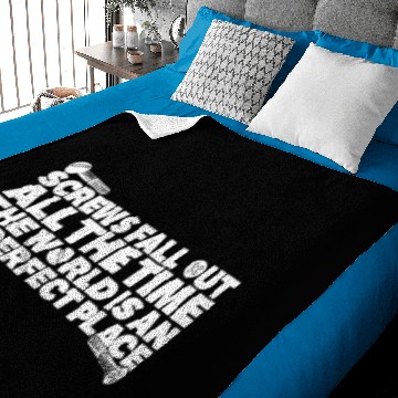 Discover Screw - screws fall out all the time the w Baby Blankets