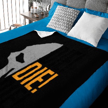 Discover Reaper Overwatch "Die!" Baby Blankets