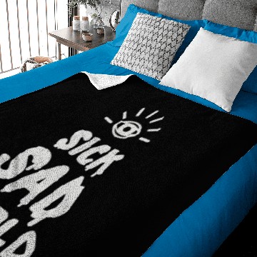 Discover Sick Sad World Baby Blankets