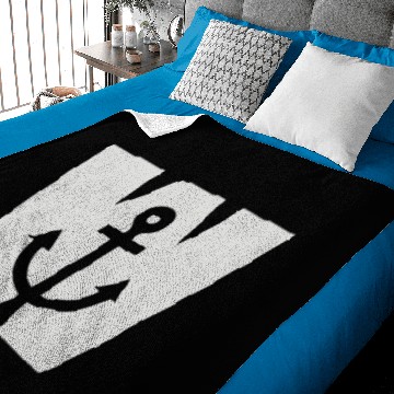 Discover Wanker W Anchor Baby Blankets