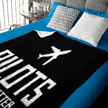 Discover Pilots Do It Better Baby Blankets