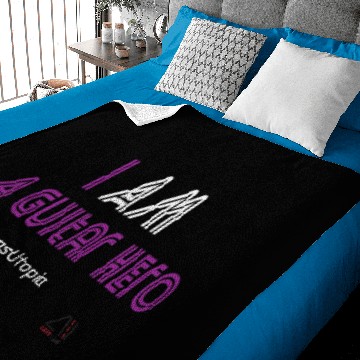 Discover I am a guitar hero Baby Blankets
