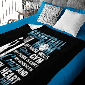 Discover I Am A Basketball Mom Baby Blankets