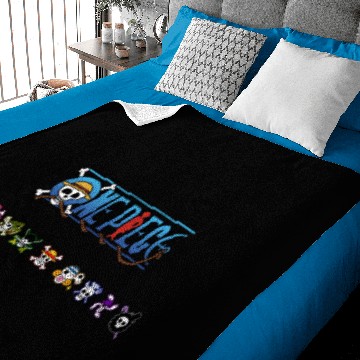 Discover One piece logos Baby Blankets