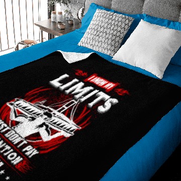 Discover I Know My Limits Ironworker Baby Blankets