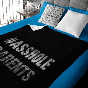 Discover #asshole parents Baby Blankets