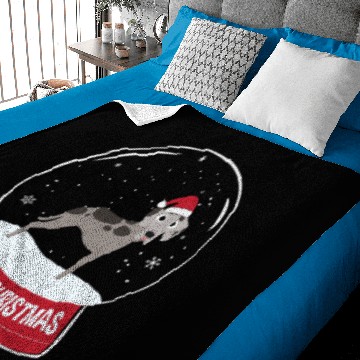 Discover Great Dane Merry Christmas Snowball Baby Blankets