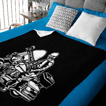 Discover Motorcycle Baby Blankets