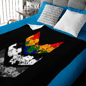 Discover CHEVRON IN THREE SHADE Baby Blankets